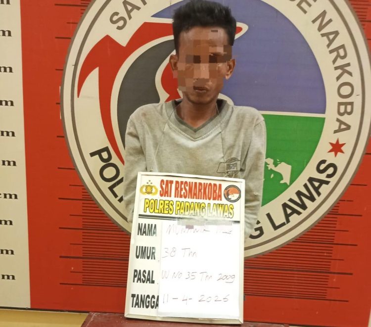 Polres Padang Lawas Gerebek Pengedar Sabu di Area Sekolah Dasar, Pelaku Diamankan