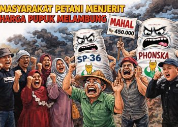 Warga Aek Bilah Menjerit, Harga Pupuk Subsidi Melonjak GMMPH Tabagsel Lapor Dugaan Mark-Up ke Polres Tapsel