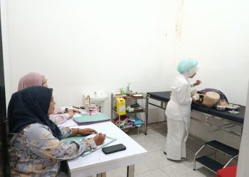 UAP Semester 6 Digelar, Mahasiswa Kebidanan Universitas Aufa Royhan Tunjukkan Kompetensi Profesional