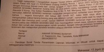 Polisi Halangi Upaya Eksekusi Rumah Wartawan TVRI Sulsel, Kuasa Hukum Sebut Lelang Cacat Hukum