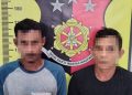 Polres Tapsel Amankan Dua Pria Terduga Pengedar Sabu di Halongonan Timur