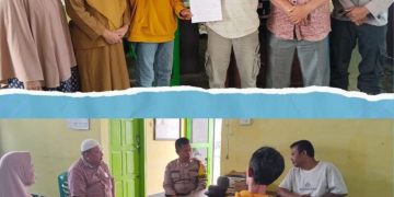 Bhabinkamtibmas Padangsidimpuan Selatan Mediasi Sengketa Dugaan Pencurian Kayu Berakhir Damai