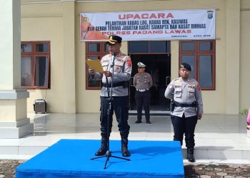 Rotasi Besar di Polres Padang Lawas, Ini Daftar Pejabat Baru dan Pesan Tegas Kapolres