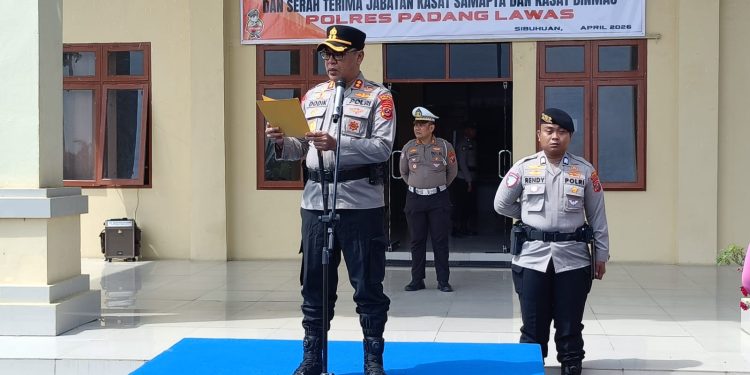 Rotasi Besar di Polres Padang Lawas, Ini Daftar Pejabat Baru dan Pesan Tegas Kapolres