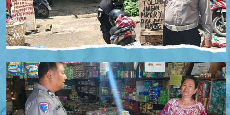 Respons Cepat Aduan Call Center 110, Polres Padangsidimpuan Tindak Parkir Liar yang Ganggu Usaha Warga