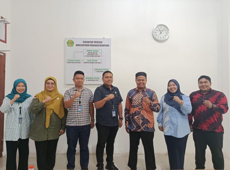 BNNK Tapsel dan Universitas Aufa Royhan Jajaki Kerja Sama Program P4GN