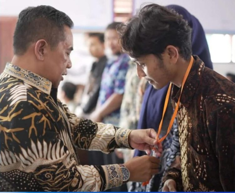 Wabup Syahdian Launching Desa Cantik di Teluk Panji IV, Pertama Transformasi Desa Berbasis Data di Labusel