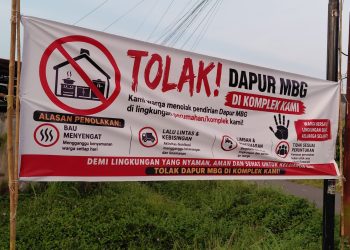 Soroti Potensi Pencemaran Lingkungan Warga Komplek Kejaksaan Medan Tolak Operasional Dapur MBG dan Lapor Ke Senator M.Nuh