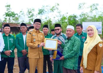 Hadiri Groundbreaking SMP IT Al Washliyah, Bupati Labusel Lahirnya Generasi Berakhlak dan Berdaya Saing