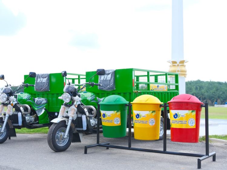 Kolaborasi Hijau Labusel–Bank Sumut: CSR 3R Dorong Pengelolaan Sampah Lebih Modern