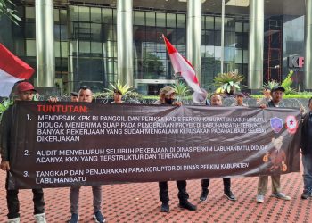 GARANSI dan AMMPUH Desak KPK Usut Dugaan Korupsi 7 Proyek di Dinas Perkim Labuhanbatu