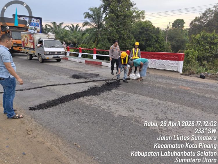 Jembatan Titi Kembar Kini Mulus, Akses Warga Kampung Bedagai Kian Aman dan Nyaman