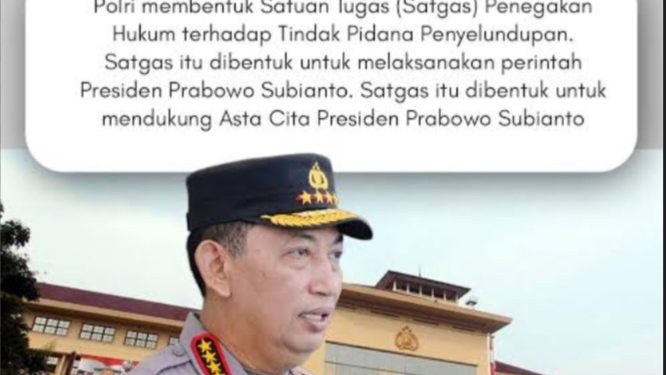 Berhasil Gagalkan Penyelundupan Bawang dan HP Ilegal, Analis Apresiasi Gercep Kapolri Bentuk Satgas