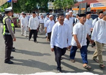 357 Calon Jemaah Haji Ikuti Manasik Akbar, Polres Padangsidimpuan Siaga Pengamanan