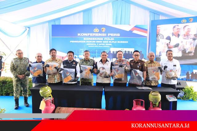Bareskrim Polri Bongkar Penyalahgunaan BBM dan Elpiji Subsidi, 672 Orang Ditetapkan Jadi Tersangka