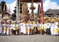 Jelang Kemala Run 2026, Kakorlantas Gelar Upacara Adat-Doa Bersama di Pura Besakih