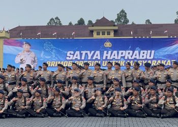 Didepan Ribuan Personel Brimob, Kapolri Perintahkan Siap Siaga Hadapi Gejolak Geopolitik