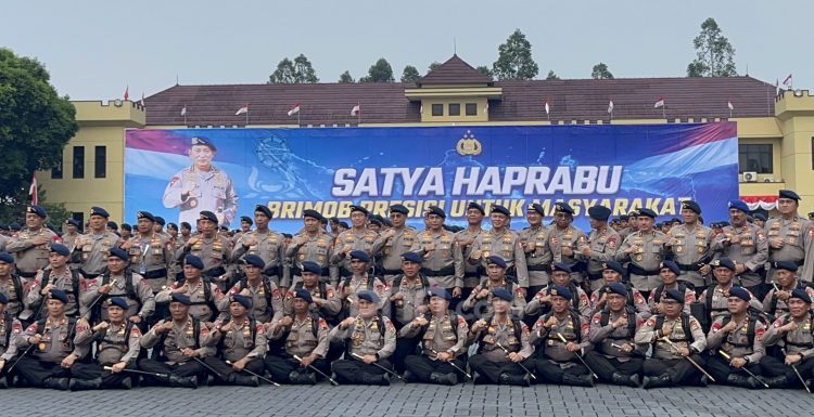 Didepan Ribuan Personel Brimob, Kapolri Perintahkan Siap Siaga Hadapi Gejolak Geopolitik