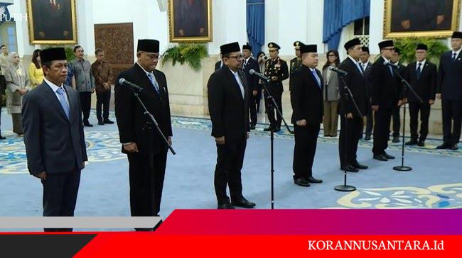 Reshuffle Kabinet Merah Putih, Ini Daftar Lengkap Pejabat yang Dilantik Prabowo