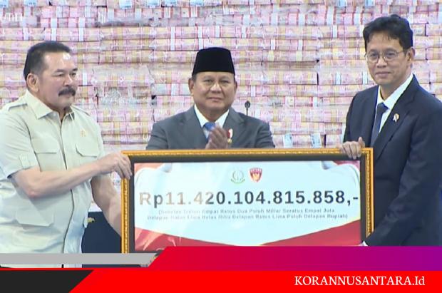 1,5 Tahun jadi Presiden, Prabowo Pamer Selamatkan Rp.31,3 T Uang Negara