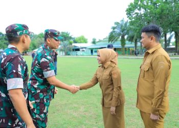 Bupati Labuhanbatu Sambut Kunker Pangdam I/BB di Wilayah Kodim 0209/LB