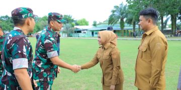 Bupati Labuhanbatu Sambut Kunker Pangdam I/BB di Wilayah Kodim 0209/LB