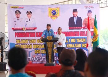 May day 2026 Bupati Labusel Ajak Buruh dan Pengusaha Satu Tekad Sejahtera Bersama