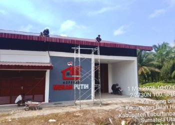 Kontraktor Tanggap Cepat Lakukan Rehabilitasi Bangunan Pasca Kerusakan Talang Air di Kampung Bilah