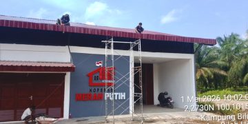Kontraktor Tanggap Cepat Lakukan Rehabilitasi Bangunan Pasca Kerusakan Talang Air di Kampung Bilah