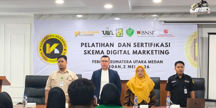 FEBI UINSU Gandeng KAMI Gelar Pelatihan Digital Marketing untuk Mahasiswa