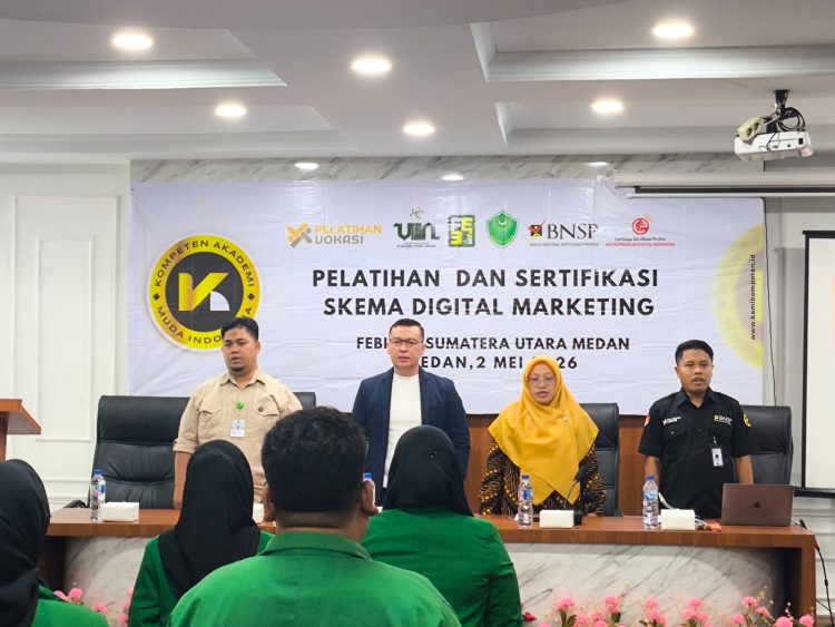FEBI UINSU Gandeng KAMI Gelar Pelatihan Digital Marketing untuk Mahasiswa