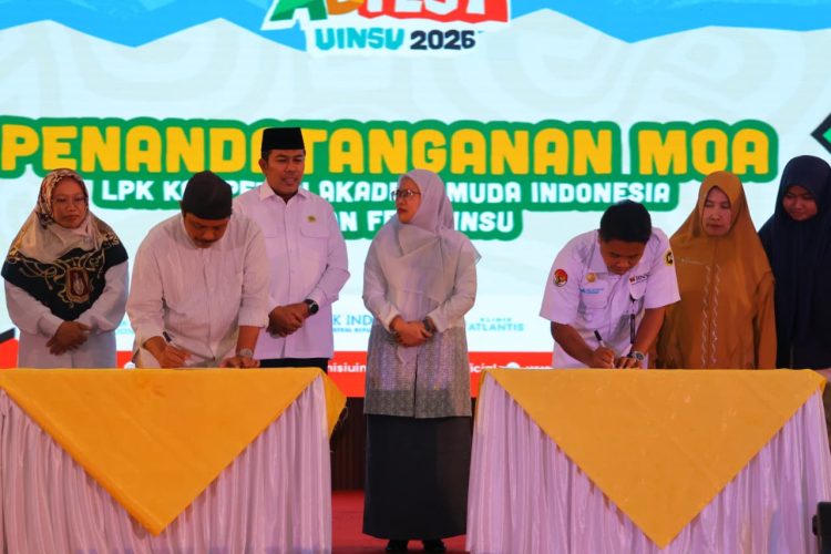 LPK KAMI dan FEBI UINSU Teken MoA, Perkuat Kompetensi Mahasiswa dan Tenaga Pendidik
