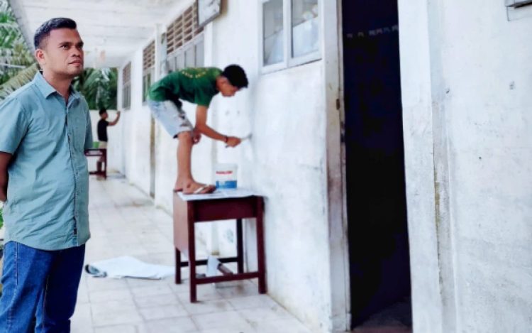 Komitmen Peduli Sekolah, Yayasan Kumle Labuhanbatu Percepat Perbaikan Fasilitas Lewat CSR SPPG