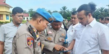 Propam Polres Padang Lawas Gelar Razia Ponsel Anggota untuk Cegah Judol
