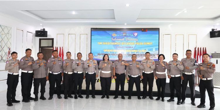 Ditlantas Polda Sumut Gelar Supervisi Kamsel di Tapsel, Tekankan Peningkatan Pelayanan Publik di Sektor Lalu Lintas