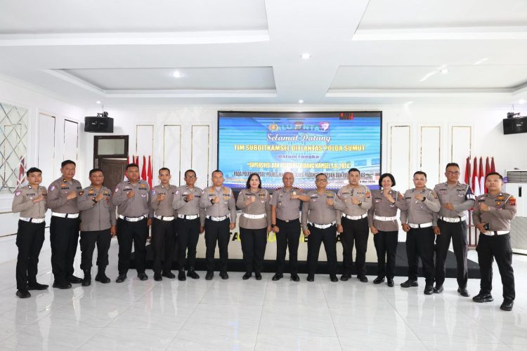 Ditlantas Polda Sumut Gelar Supervisi Kamsel di Tapsel, Tekankan Peningkatan Pelayanan Publik di Sektor Lalu Lintas