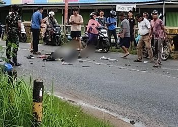 Kecelakaan Maut di Lintas Tanjungpinang-Bintan, Pengendara Motor Tewas, 7 WNA Tiongkok Terlibat
