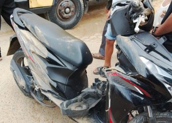 Tabrakan Honda Beat vs NMAX di Kotapinang, Satu Korban Dilarikan ke RSUD