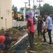 Camat dan Lurah Kotapinang Turun Langsung Gotong Royong Cegah Banjir