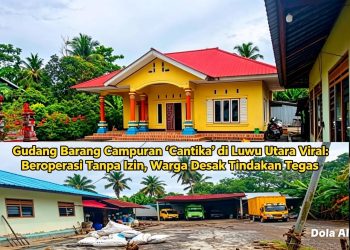 Gudang Barang Campuran ‘Cantika’ di Luwu Utara Viral: Beroperasi Tanpa Izin, Warga Desak Tindakan Tegas