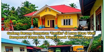 Gudang Barang Campuran ‘Cantika’ di Luwu Utara Viral: Beroperasi Tanpa Izin, Warga Desak Tindakan Tegas