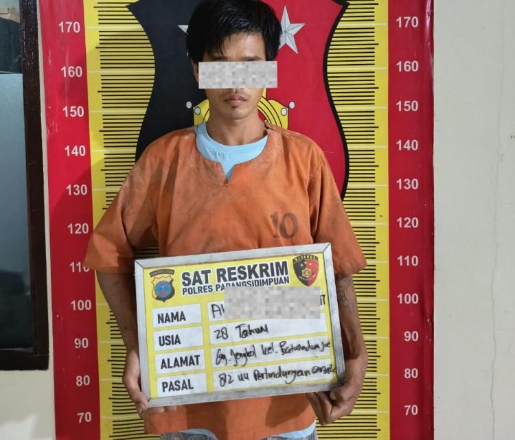 Resmob Polres Padangsidimpuan Gerak Cepat Tangkap Terduga Pelaku Pencabulan Anak di Batunadua