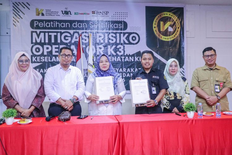 FKM UINSU dan KAMI Teken MoU Penguatan Pendidikan Pelatihan dan Sertifikasi Kompetensi