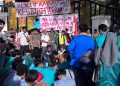 Ratusan Mahasiswa Demo di DPRD Riau Soroti Gaji Guru Rp150 Ribu Rumah Dinas Rp9,8 Miliar