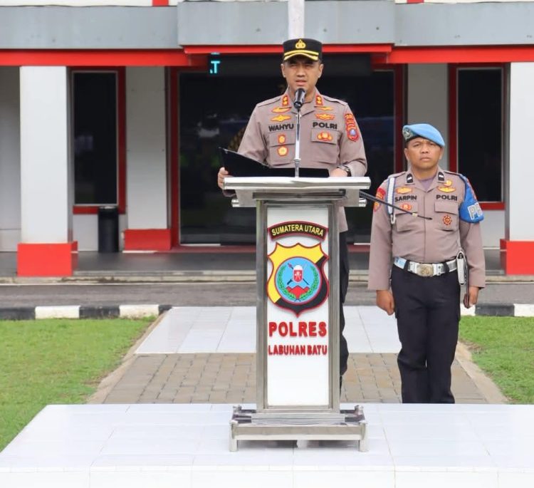 AKP Organ Sembiring Resmi Jabat Kasat Intelkam, Kapolres Labuhanbatu Pimpin Sertijab