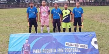 Liga Akhir Pekan Piala Zunaidi S.Pd Bina Remaja FC Ditahan Imbang 90’s FC 1-1