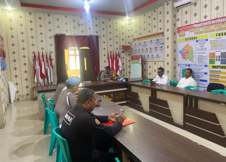 Polres Padang Lawas Evaluasi Operasi Antik Toba 2026, Target Bandar Narkoba Diperluas