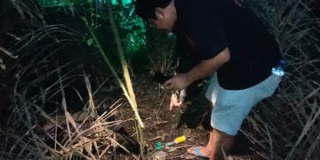 Polsek Kotapinang Gelar Gerebek Sarang Narkoba di Kampung Banjar Dua