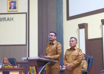 Lima Paripurna Strategis Digelar, Bupati Labusel Tegaskan Komitmen Wujudkan Labusel Semakin Modern dan Profesional
