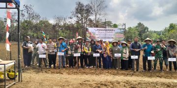 Wujudkan Ketahanan Pangan, Kelompok Tani Maju Jaya Kembali Tanam Padi